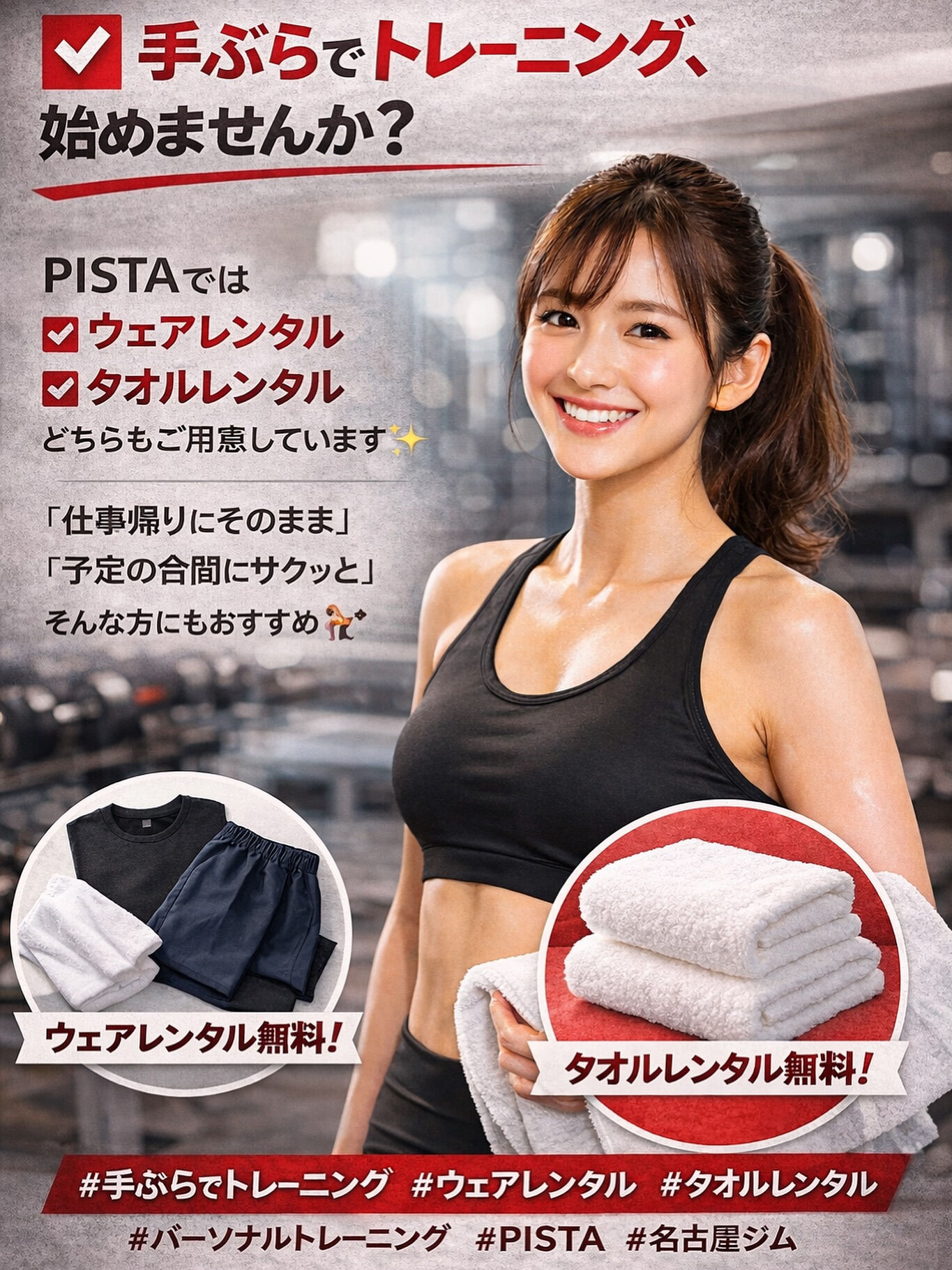 こんにちはPISTA！